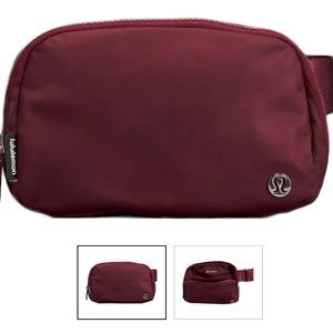 Lululemon Maroon Belt Bag